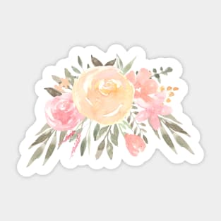 Watercolor Corals | Pattern | Art Sticker